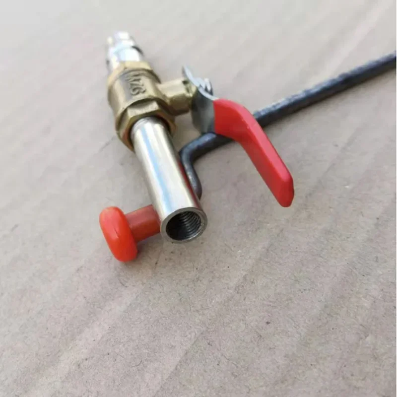 Portable Tire Repair Fast Short Inflation Rod, To Repair The Vacuum Tire Outside The Car Truck Inflate To Remove The Valve Core