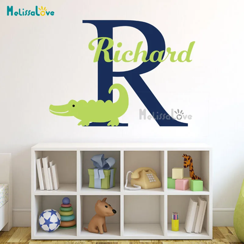 15 Style Custom Name Decal Personalized Baby Room Nursery Decor Removable Vinyl Wall Sticker Mural D671