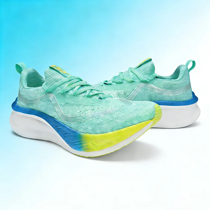 IRUNSVAN 2025 Unisex Marathon Running Shoes｜Nylon Carbon Fiber Professional｜Cushioned & Shock-Absorbing for Long Distance