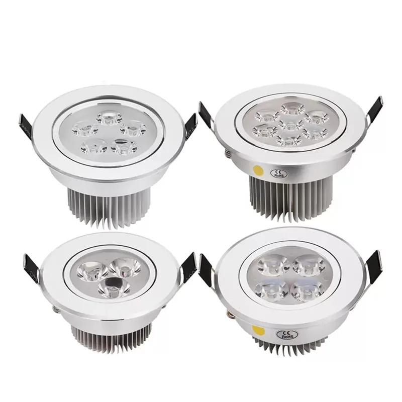 

LED downlight Recessed SOPT Hot Sale 9W 12W 15W 21W AC220V LED Ceiling Downlight Dimmable led Downlight LED Spot Light