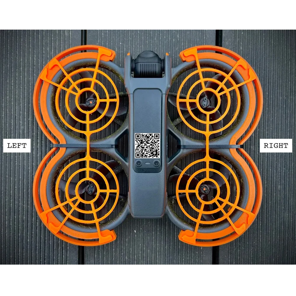 Protective Bumper Ring for DJI Avata 2 Drone Accessories Propeller Guard Anti-Collision Impact Protectors Prop Bumper