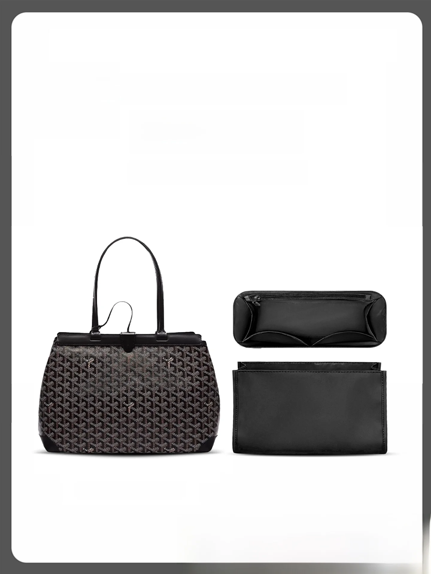 

Nylon Commuter Bag Inner ket Bellechasse DuPont Paper Support Bag Simptic Sle Women's Cosmetic Storage Organizer