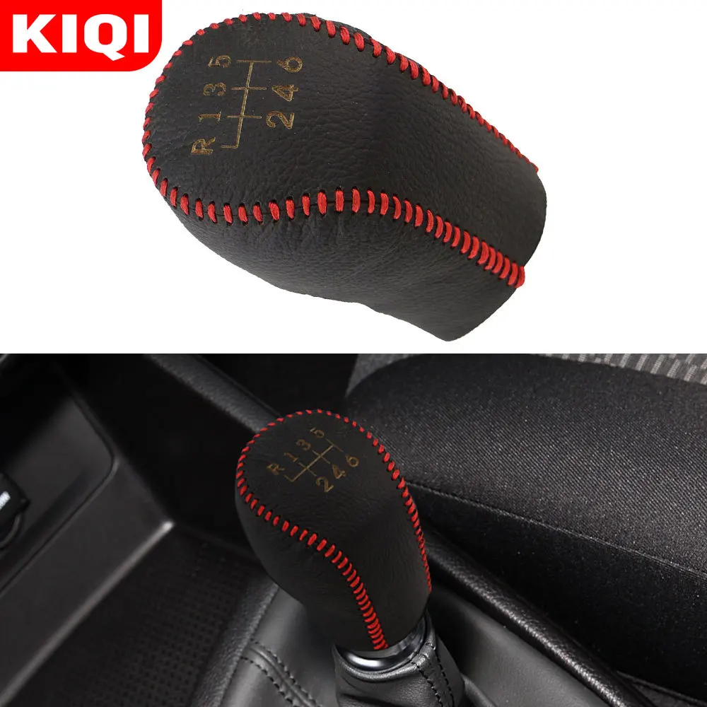 

5 6 Speed Manual Gear Head Collars Shift Knob Cover for Hyundai Elantra GT Accent Solaris Avante MD I30 MT Accessories