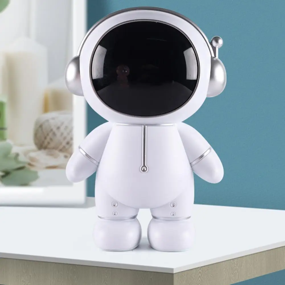 Money Bank Anti-slip Piggy Bank Cartoon Form Habit  Convenient Explore Spaceman Cashier Case