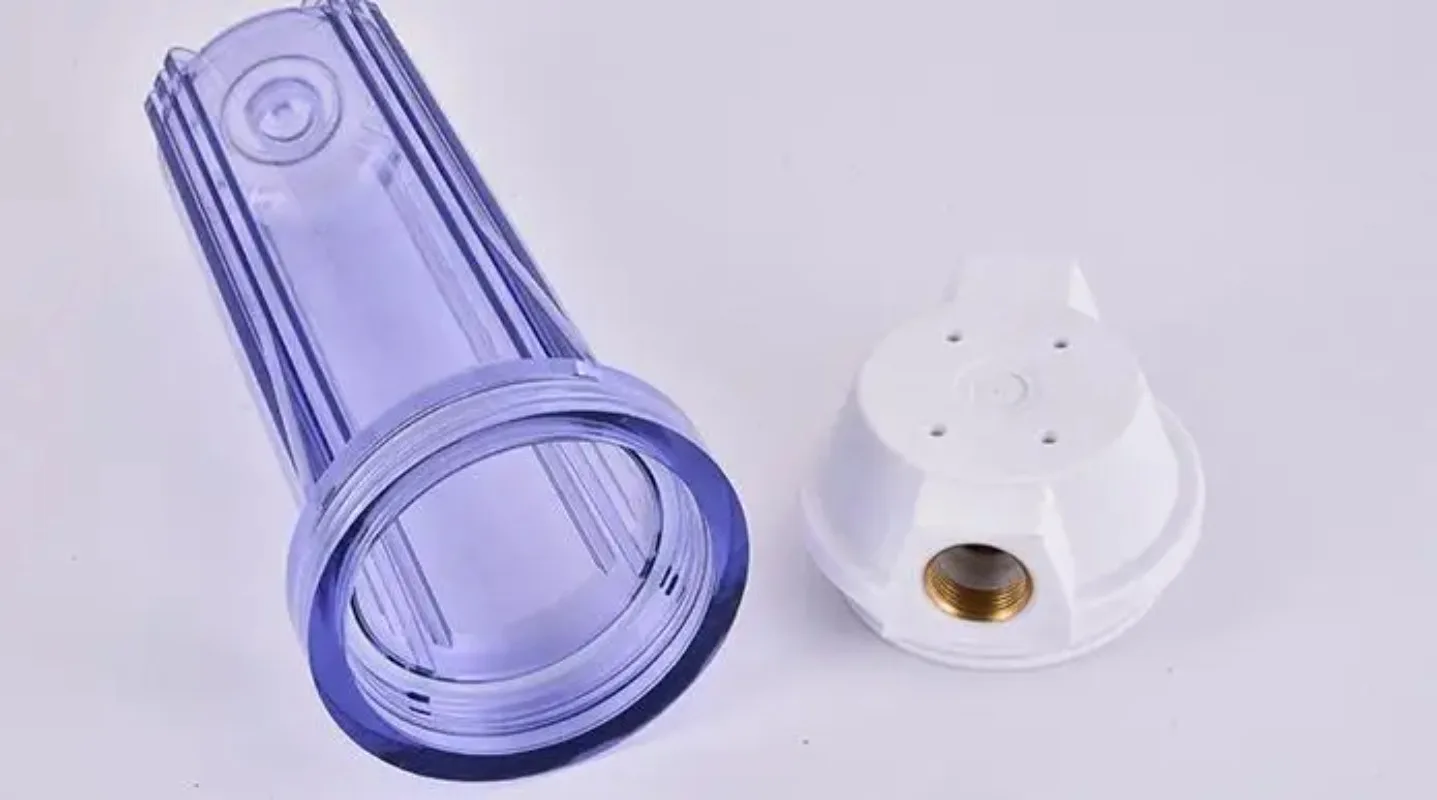 10 Inch Transparent PET Filter Shell Household Pipeline Filtration Accessory
