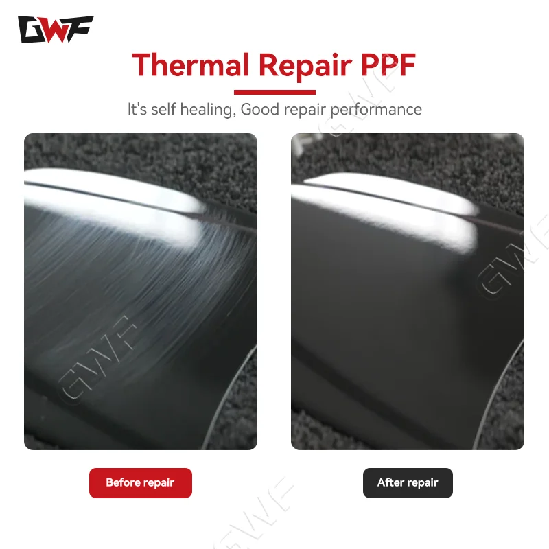 1.52*15m Matte Black Changing PPF Film 7.5Mil Anti Yellowing Car Paint Protective Film