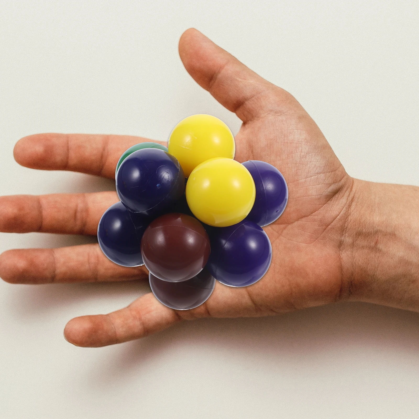 2 szt. Koralikowe Kulki do Rozpinania Śmieszne Zabawki Antystresowe Domowe Dziecięce Kolorowe Koraliki Biurko Dziecko