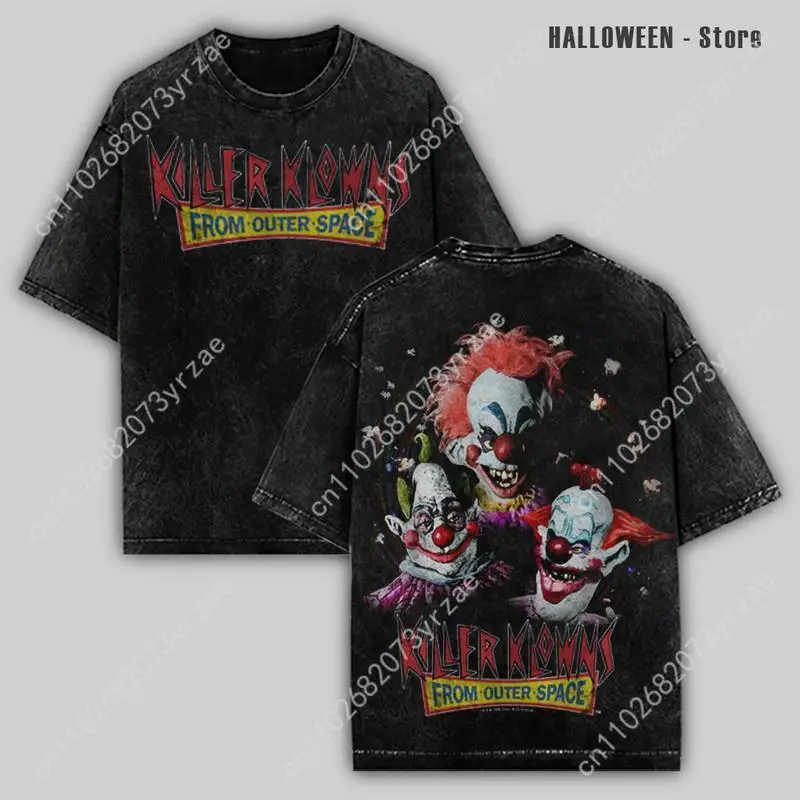 

Casual Tshirt Killer Klowns Man Woman High Quality Cotton Short Sleeves Fashion Comfortable T-shirt Soft Breathable Tops