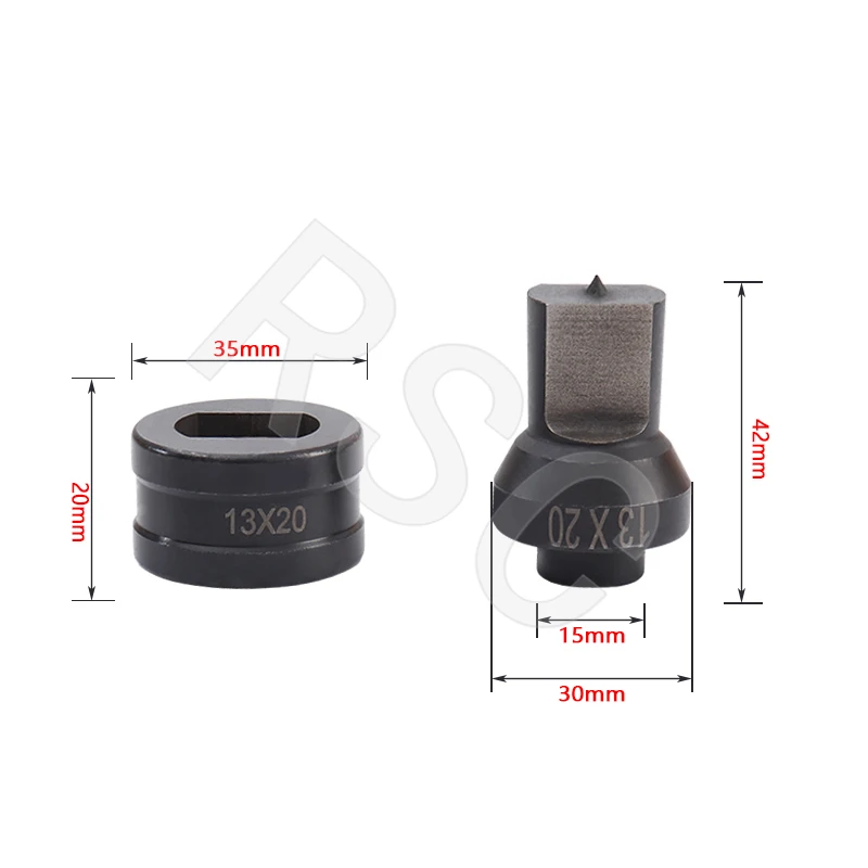 CH-60 Slotted Hole Die Hydraulic Punching Dies Iron/Stainless Steel Sheet Cutting Die
