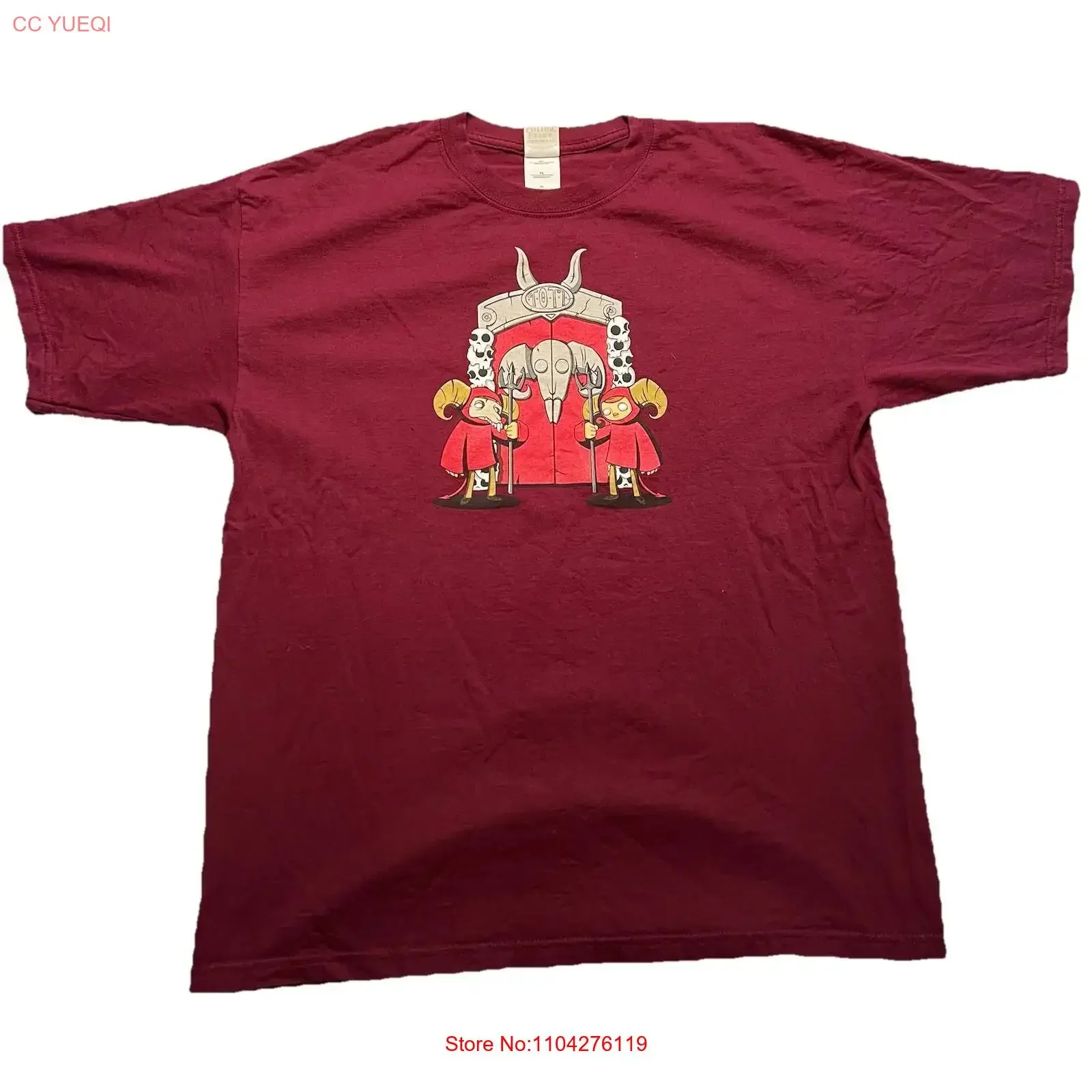 Vintage Ash Twilight of the Innocents T Shirt XL Red Britpop Band vintage Washed Stretched Stylish Soft homme Comfortable