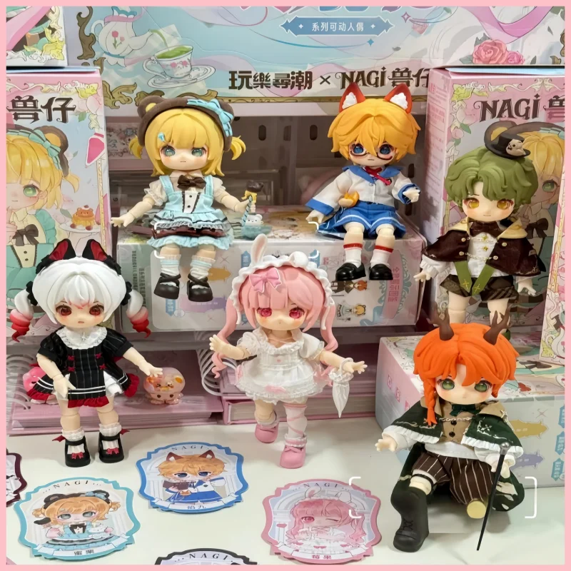 

Originasl Nagi Beasts 5-го поколения фэнтезийная серия слепая коробка Kawaii фигурка настольный декор орнамент коллекционные игрушки подарки