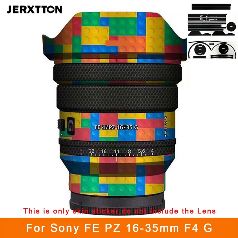 

16-35 4 Anti-Scratch Camera Lens Skin Vinyl Wrap Protective Film Protector Sticker Cover Decal for Sony FE PZ 16-35mm F4 G