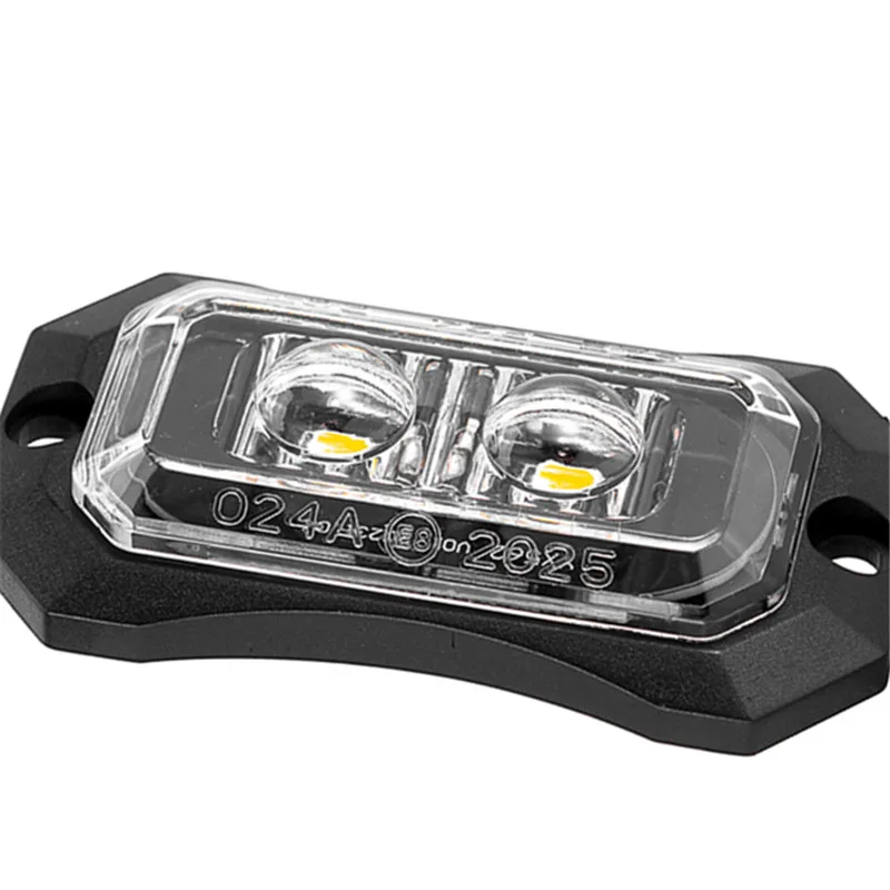 

Truck Marker Lighting Lamp 2/3 LED Car Van Pickup Lorry Grille Warning Clearance Lighting 2PCS LED Trailer Side Marker Lights