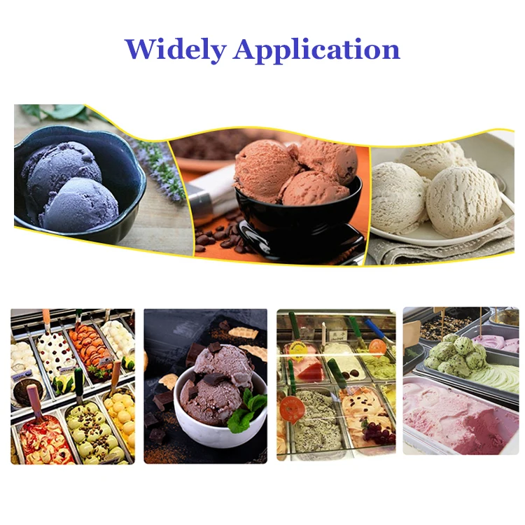 Professional Ice Cream Hard Ice Cream Maker Electric Elato Making Machine Commercial Hard Ice Cream Machine