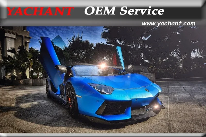 

Передняя губа из углеродного волокна CF подходит для Aventador LP700 DM Molto Veloce 2011-2016 гг., стильная губа переднего бампера с мечом