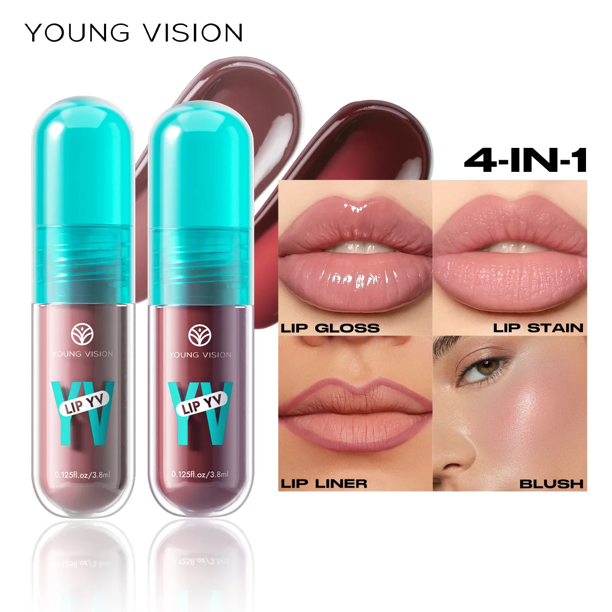 YOUNG VISION Hydrating Mirror Lip Glaze Hydrating Moisturizing Film Versatile Lip Gloss