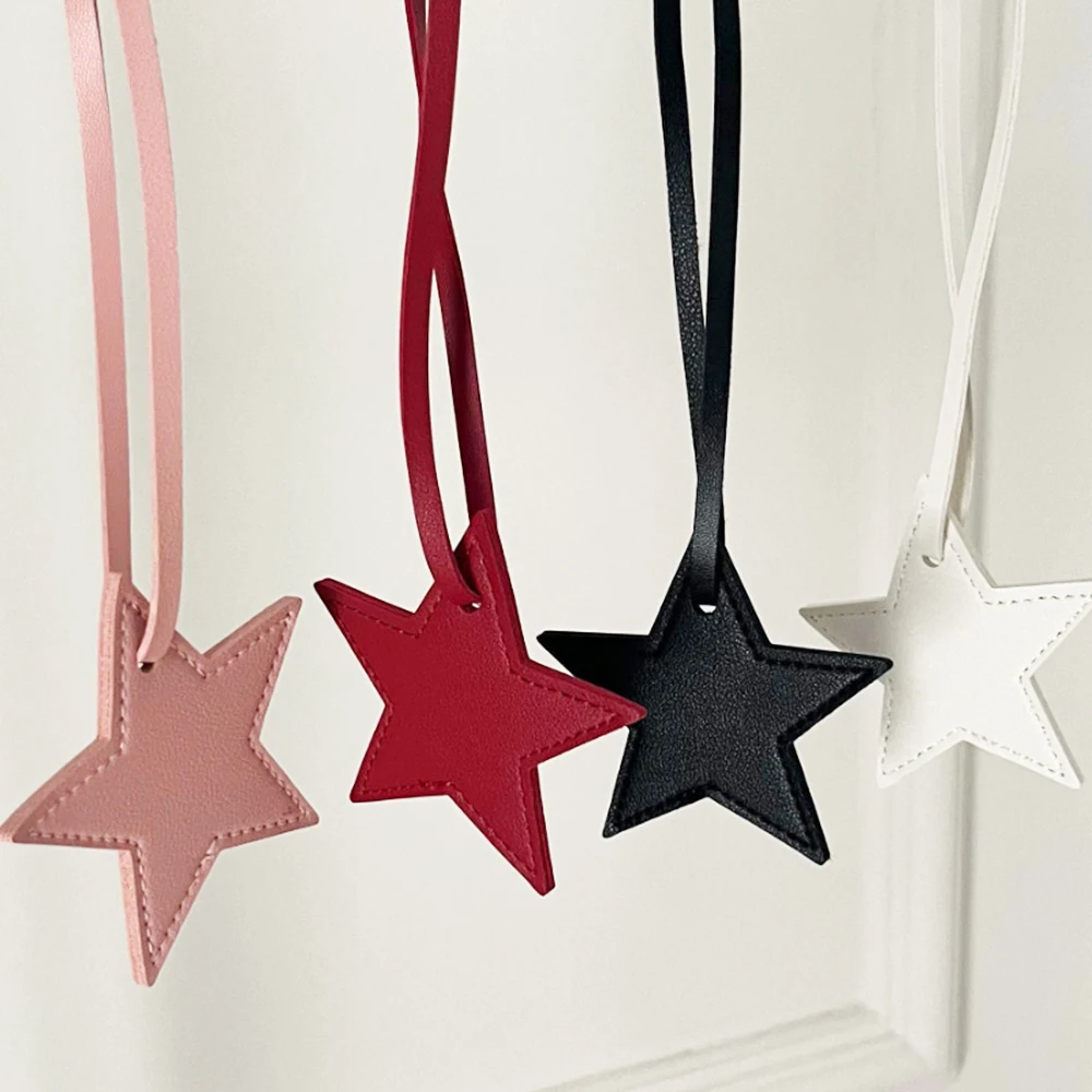 Personalisierte Buchstaben Lucky Star Anhänger für Taschen Beliebtes DIY Geschenk Benutzerdefinierter Name Frauen Taschenanhänger Zubehör Mode Auto Ornament – Detail 11