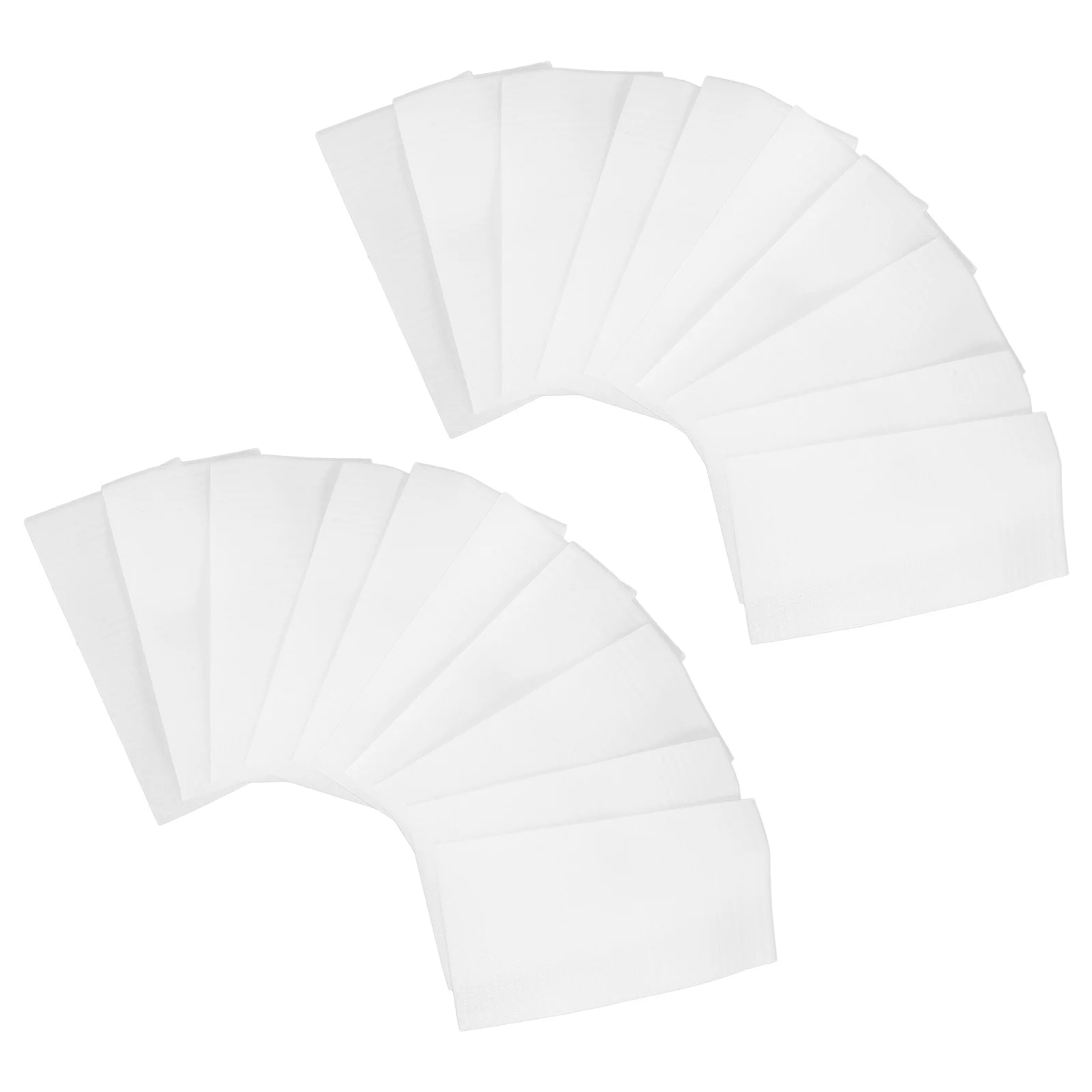 

100pcs Foam Board Filling Cotton Packaging Sleeves For Glassware Ceramics Electronics Protection Moving Supplies For Dishes