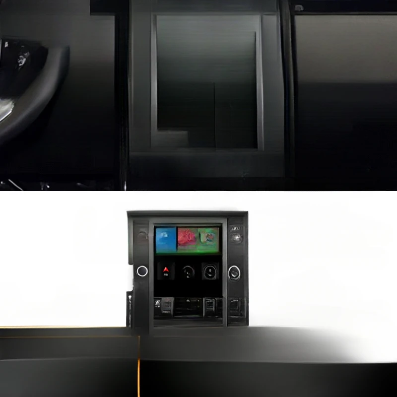 For Land Rover Discovery 5 Upgrade Central Control Large Screen Navigation All-in-One Android Smart Rearview Camera