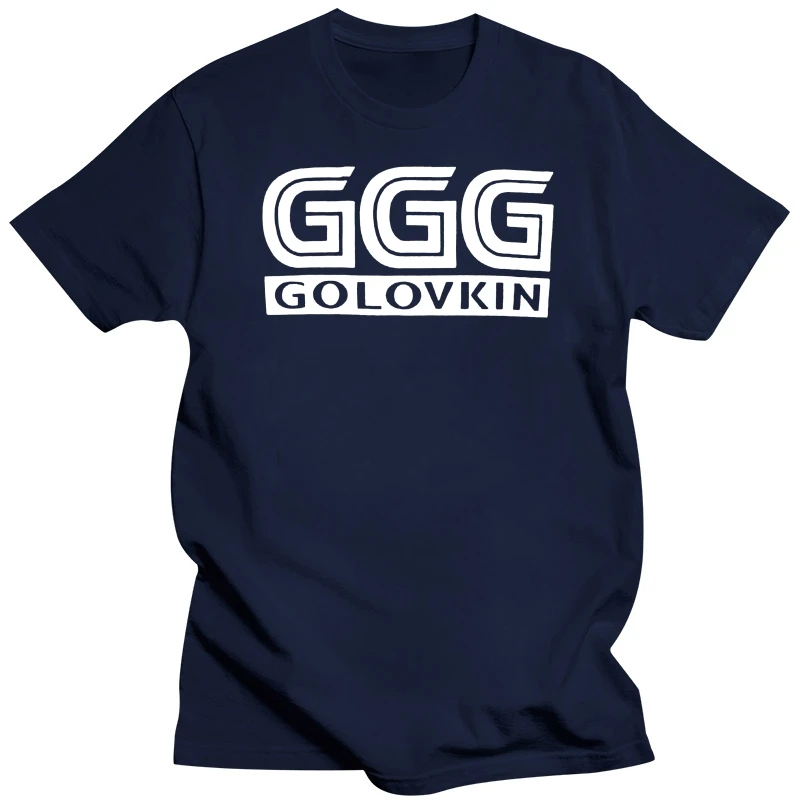 GGG T shirt Mens Tee Gennady Golovkin Canelo Boxing Fight Tee Royal Blue(1)