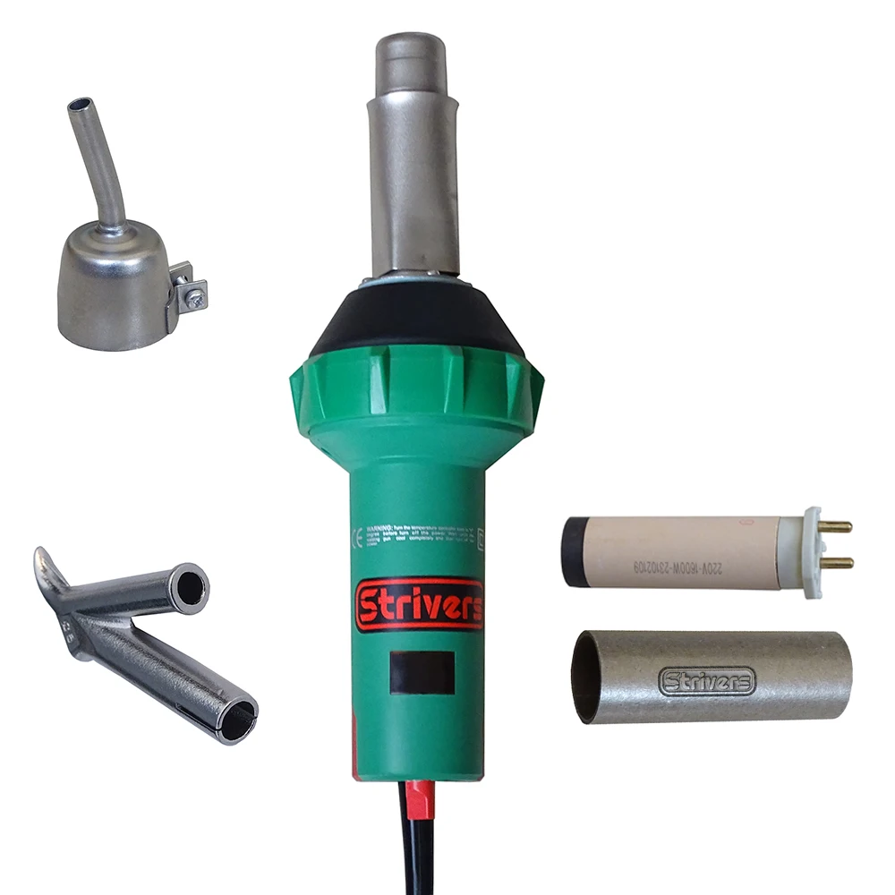 

STRIVERS (DG-1600) 1600W 220V Cheap Hot Air Plastic Welding Gun Pvc Floor Repairing Heat Gun with Temperature Display
