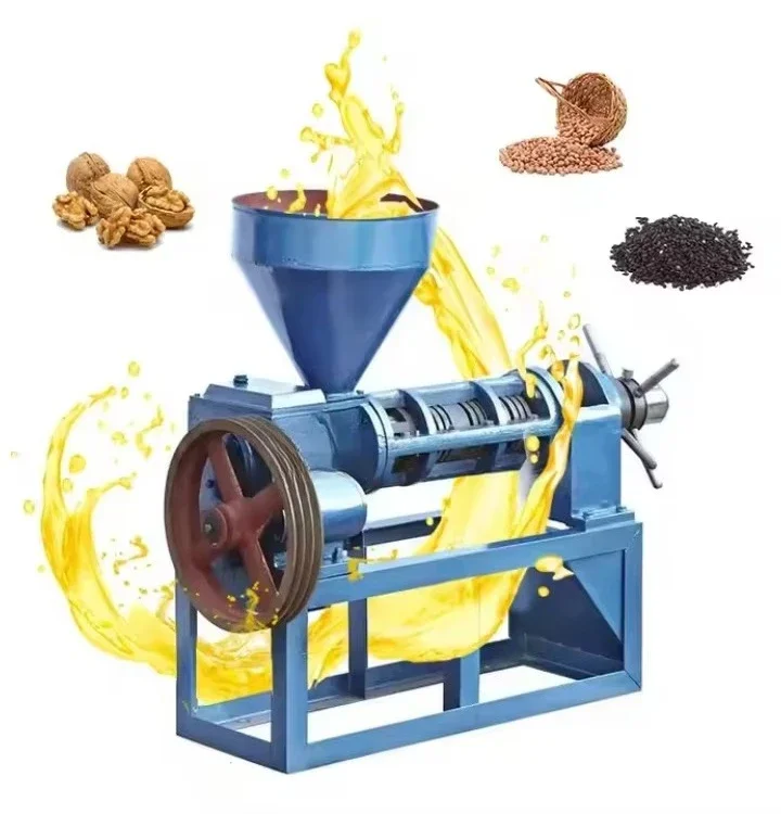 Intelligent electric edible oil sunflower rapeseed press