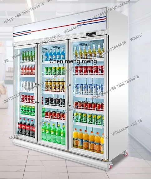 

Удобный магазин, морозильная камера, противозапотевающая стеклянная дверь, витрина, холодильник, шкаф большой емкости для хранения свежести