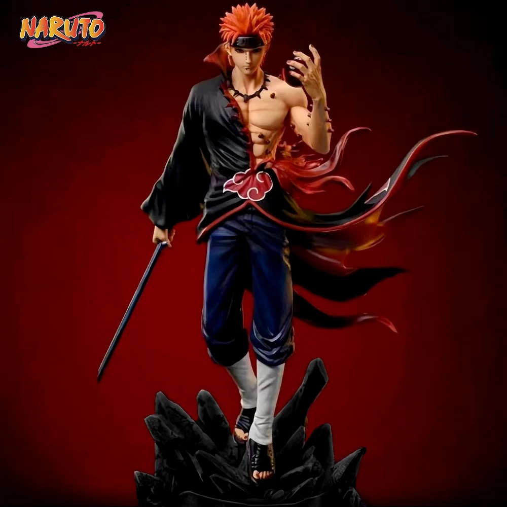 Figura de Anime NARUTO de 22,5 cm/8,86 pulgadas, figuras de acción de Pain, modelo de colección de PVC, juguetes para niños, regalos
