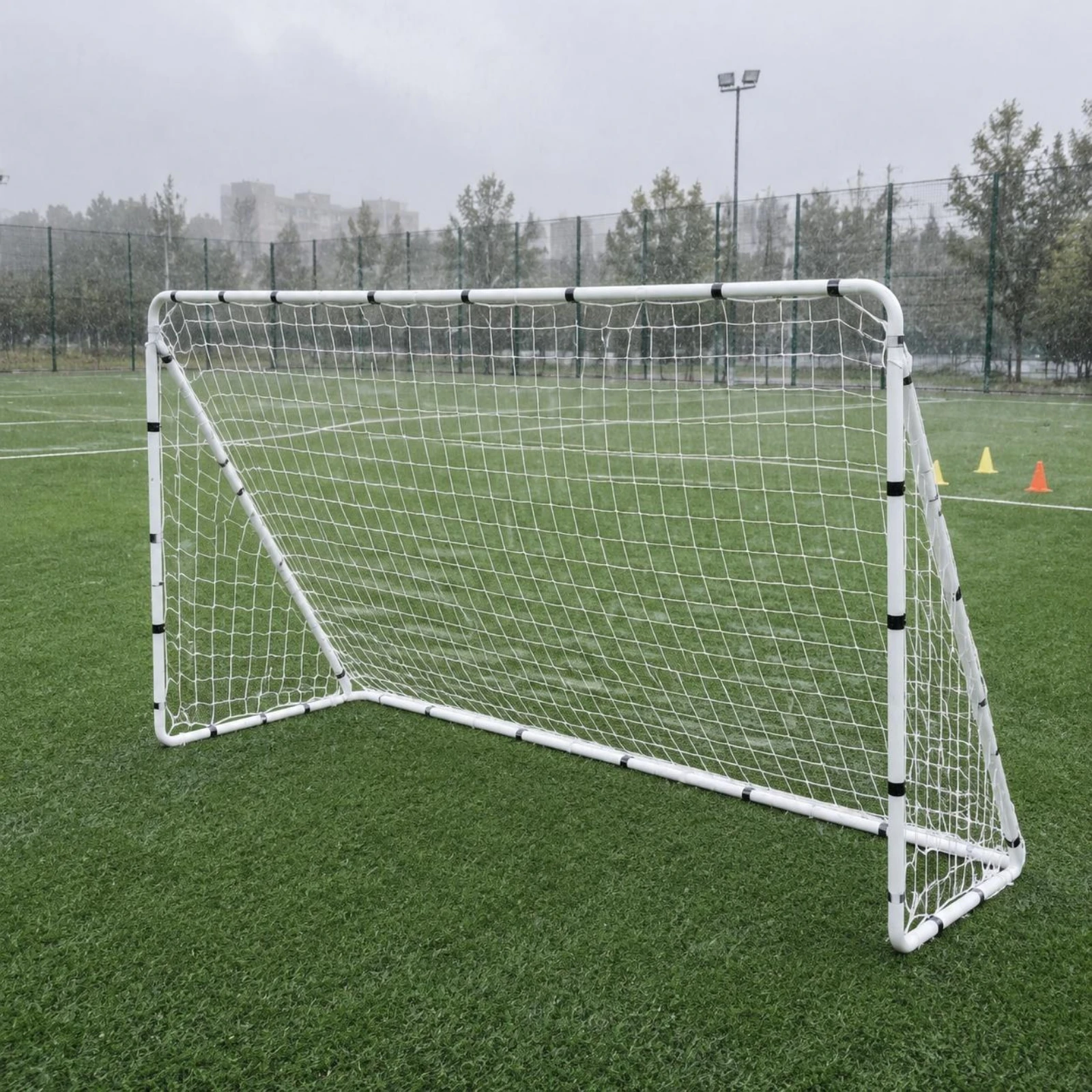 Stahl-Fußballtor für Innen- un – Outdoor Sports Net Bewertung und Preis