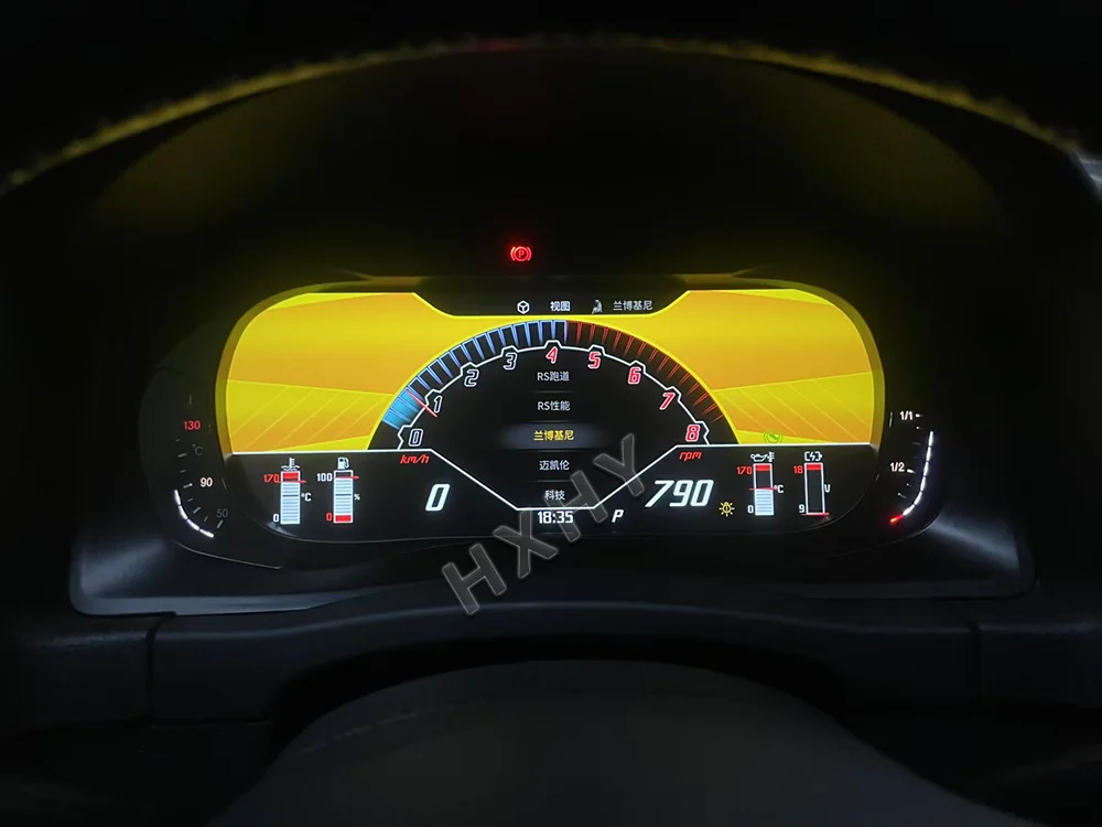 2025 Newest Car Digital Cluster Instrument CockPit for Volkswagen VW Scirocco Tiguan Golf 6 GTI LCD Speedmeters Dashboard Player
