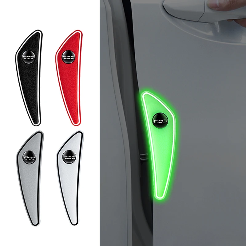 

4Pcs Car Front And Rear Bumpers Anti Collision Strips For Fiat 500 Abarth FR Grande Punto Croma 194 Stilo Palio Bravo Doblo