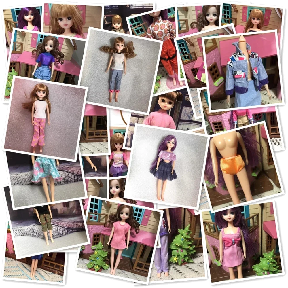 clothes suit for 20cm doll the clothes for Lijia doll LICCA clothes shoes gifts for girls