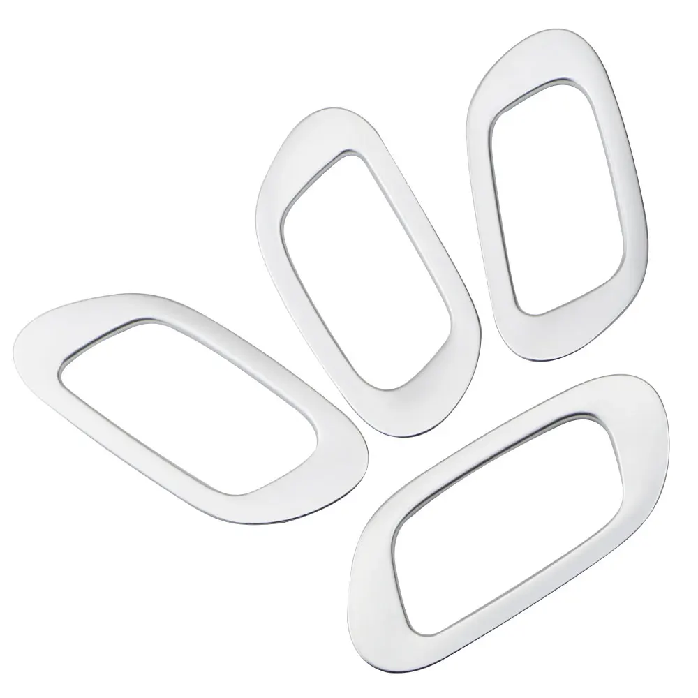 Car Internal Chrome 4pcs/set Door Handle Frame Sticker for Honda HRV HR-V Vezel 2013 2014 2015 2016 2017 2018 Accessories