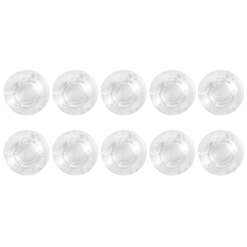 MOOER 10Pcs Mushroom Guitar Effect Pedal Foot Nail Cap Amplifiers Foot Switch Guitar Pedal Knob Protector