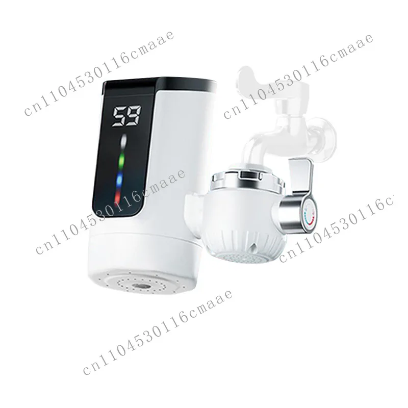 Prefab Houses Tap Hot Water Heater 3S Instant Tankless Fast Heating Tap Electric Water Kitchen Faucets with LED Digital Display