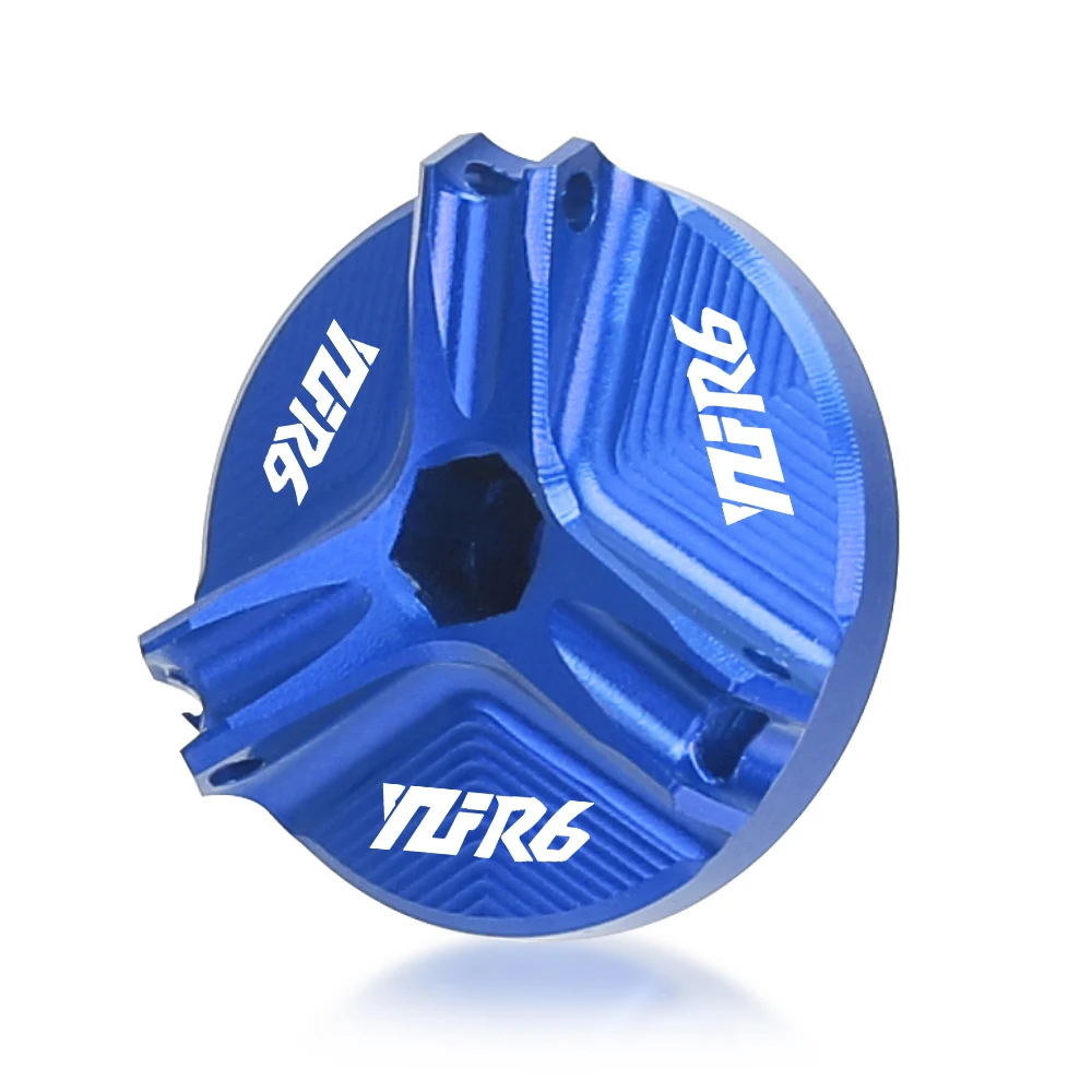 

YZF R6 1999-2011 2012 2013 2014 2015 2016 For Yamaha Engine Oil Filler Cup Plug Cover cap Screw YZF-R6S 2006 2007 2008 2009 2010