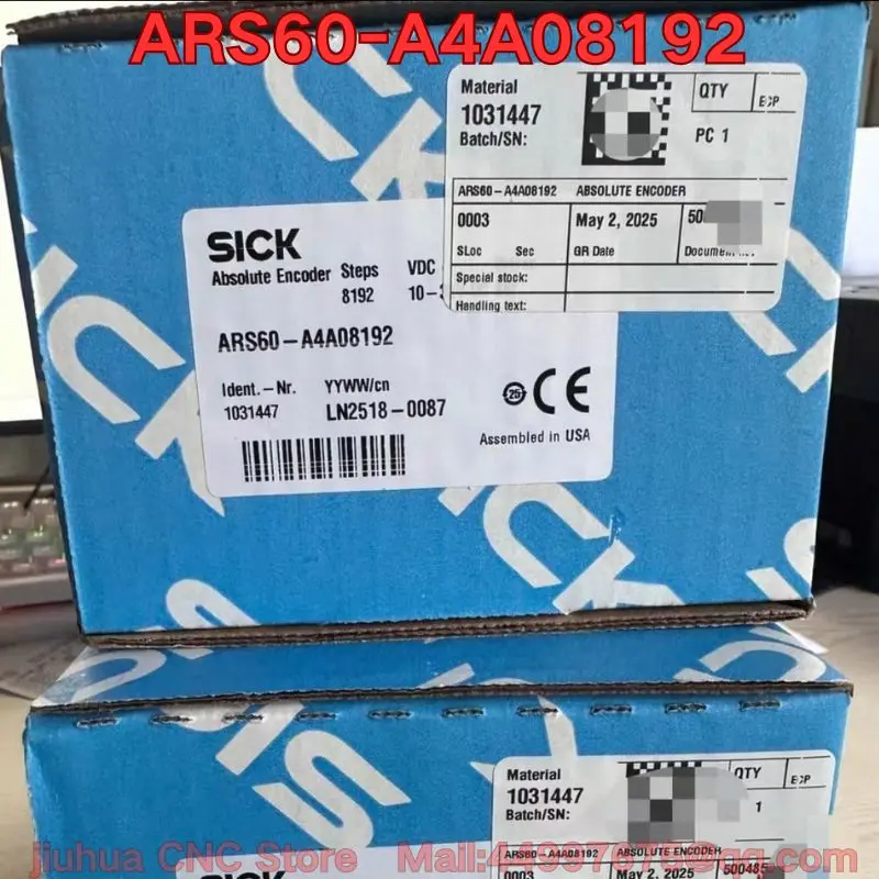 The new ARS60-A4A08192 encoder needs to be negotiated.
