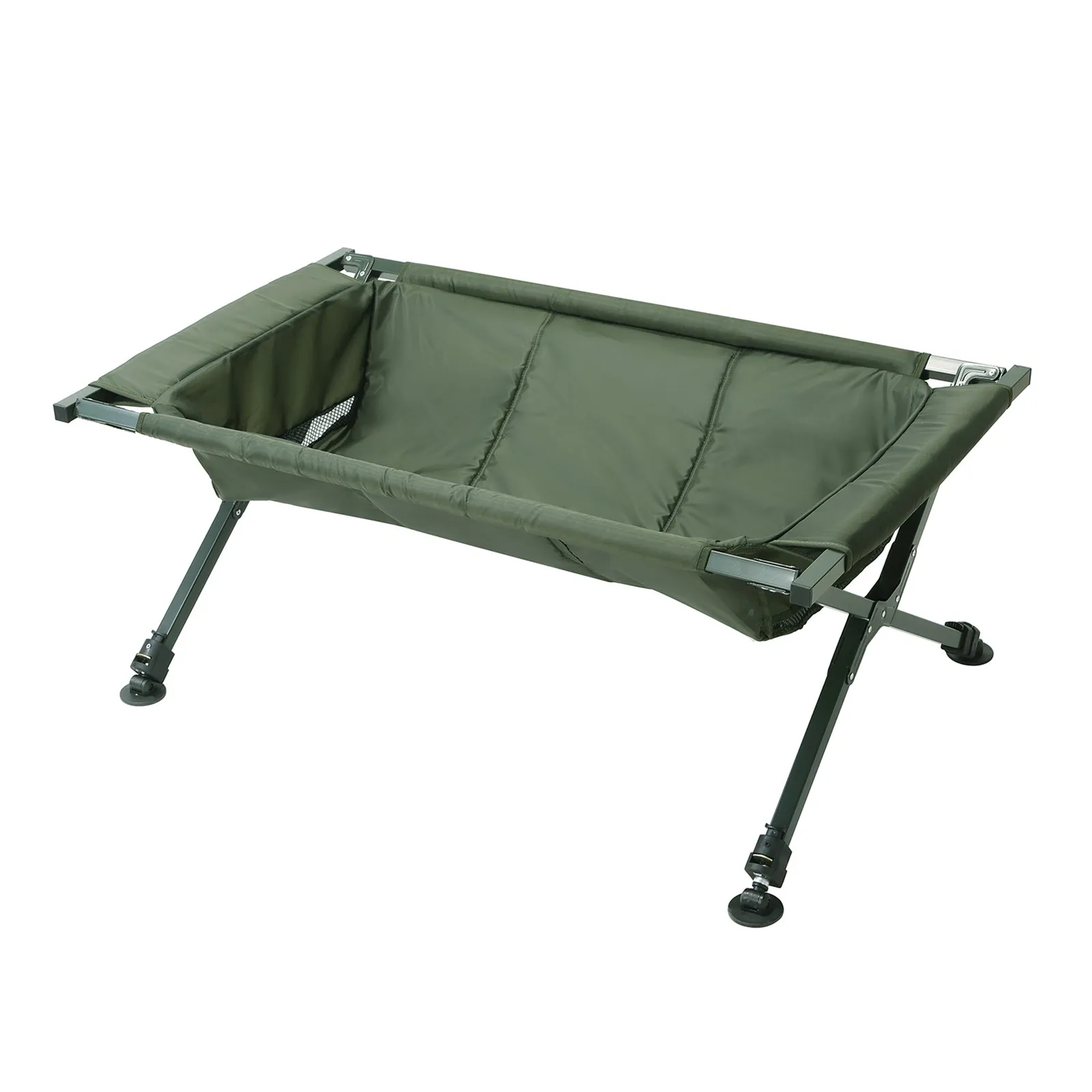 

Carp fishing net with 4 adjustable legs heavy-duty negative for safety fish handling cradle