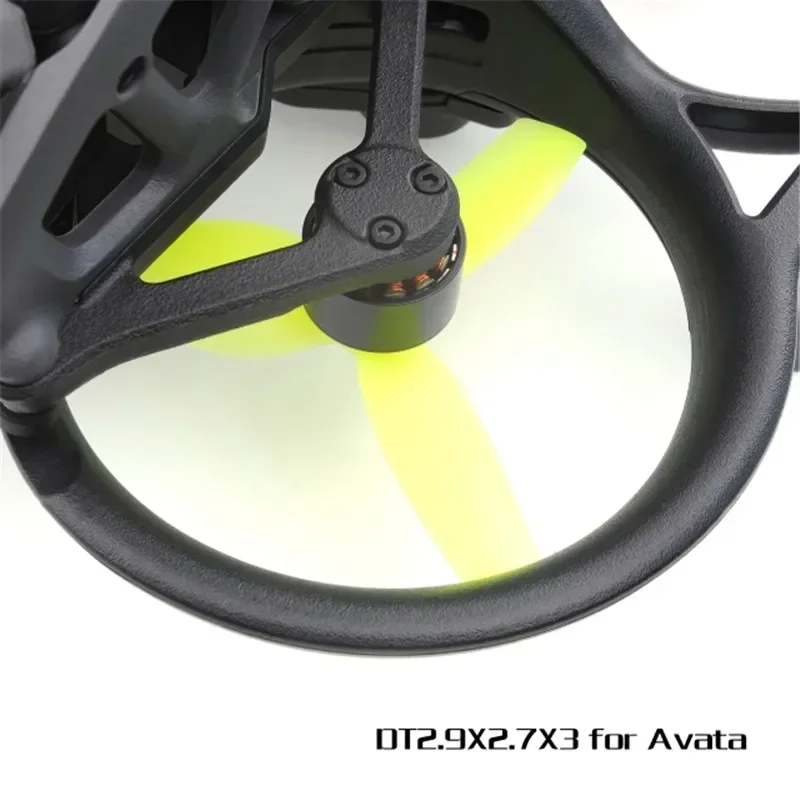 HQProp AVATA Propeller-Set (2CW+2CCW) 2,9x2,7x3 3-Blatt PC Propeller 2 Paare für DJI AVATA
