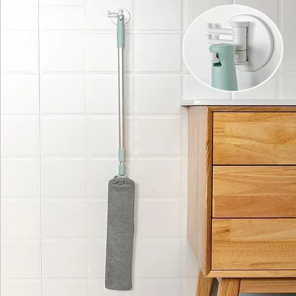 Long Handle Dust Brush Flexible Bedside Dust Brush Household Gap Telescopic Sofa Gap Microfibre Duster Hand Artifact Cleaning