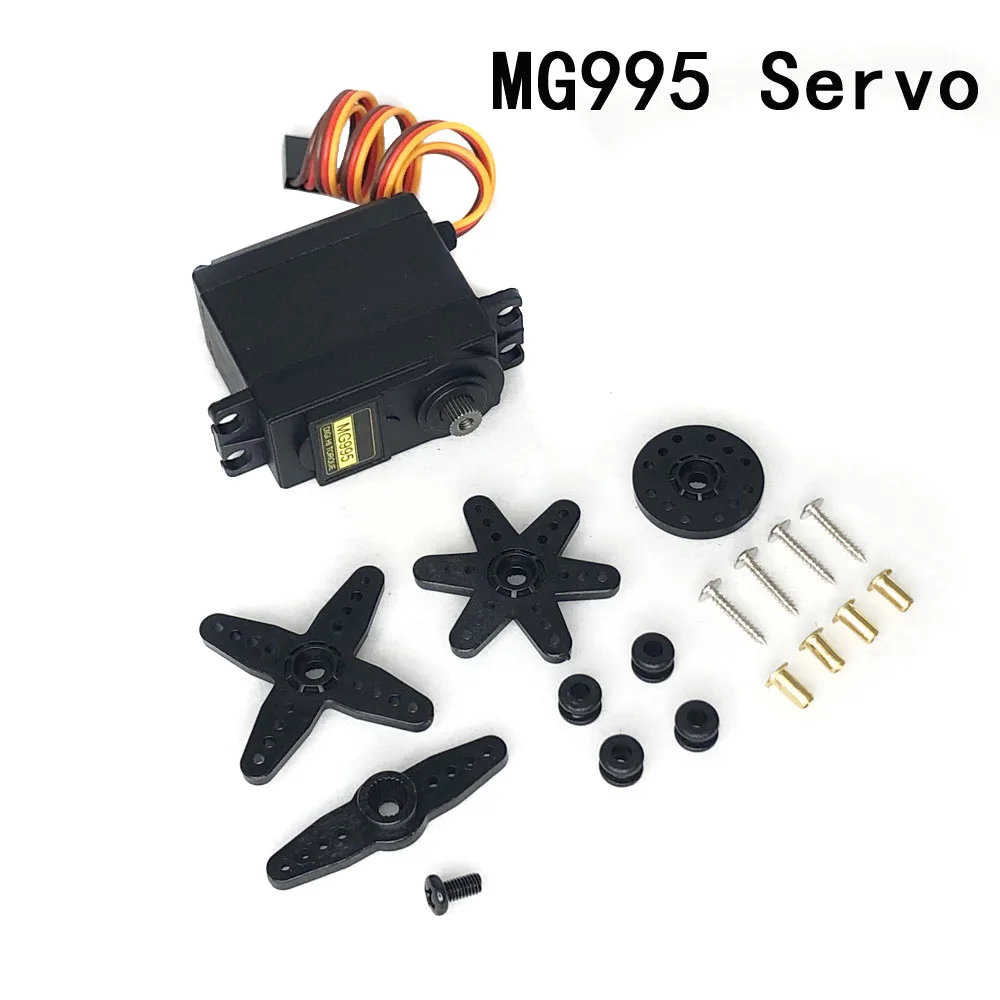 Servos numériques à engrenages métalliques MG995 MG996R 4.8-7.2V pour voiture JR camion voiture de course modèle RC hélicoptère avion RC bateau pièces RC