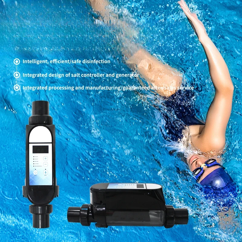 Smart Digital Panel 30000 Gallons Salt Chlorine Generator  Swimming Pool Water Chlorinator System  for APP Controls