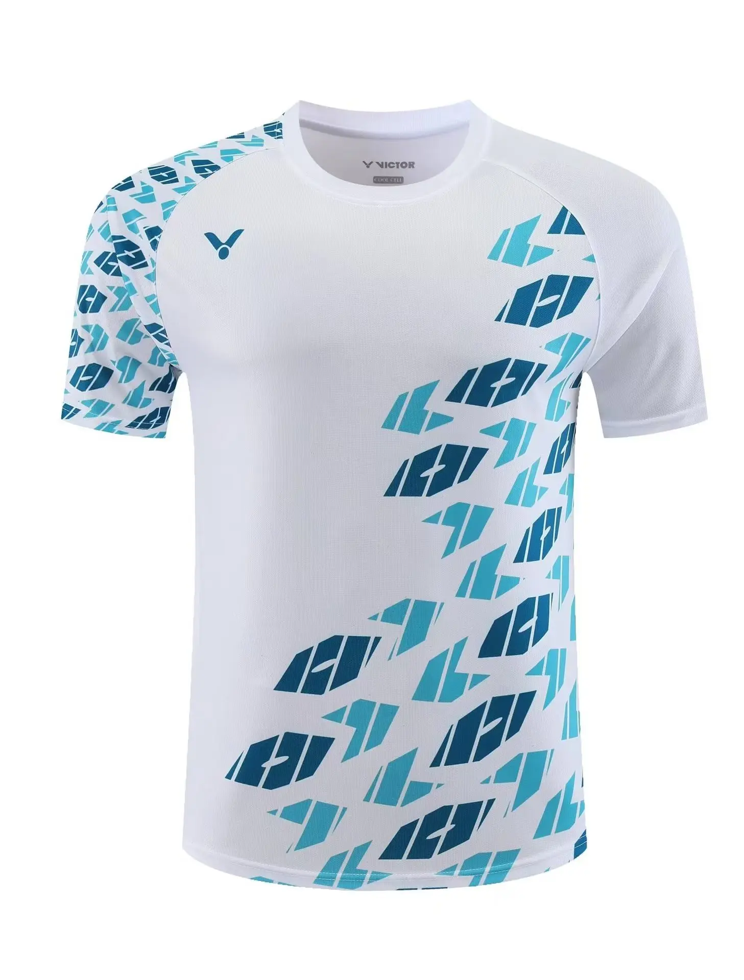 Customized men's and women's badminton T-shirt quick drying breathable light and comfortable can print LOGO tennis T-shirt