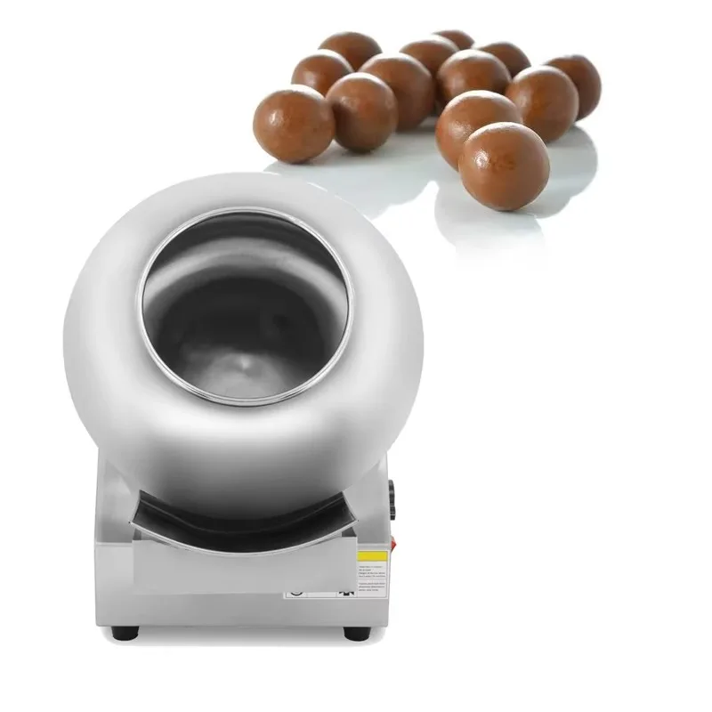 Máquina Automática para Recubrir Tabletas, Cacahuetes, Nueces y Chocolate, Mezcladora de Sabores para Alimentos, Máquina para Recubrir con Azúcar, Caramelos y Chocolate