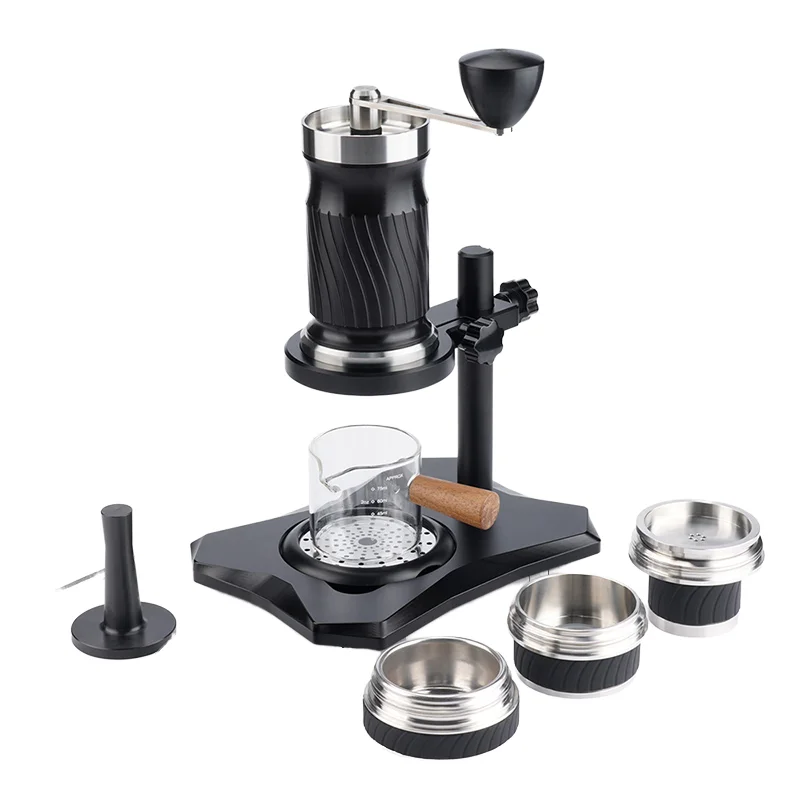 Good Eco-Friendly Portable Durable Manual Espresso Machine with Rich Creamy Coffee for Household and Outdoor Use