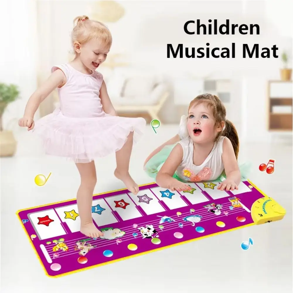 

Early Education Musical Piano Mat Learning Music Electronic Organ Floor Keyboard Dance Mat Interactive Light