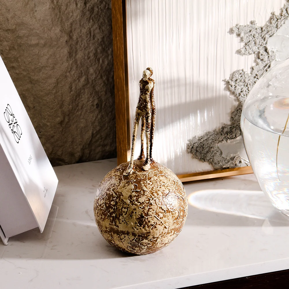 

Wholesale Handmade Custom Home Decor Metal Casting Home Decor Luxury Ornaments Interior Decoration and Accessories for Home