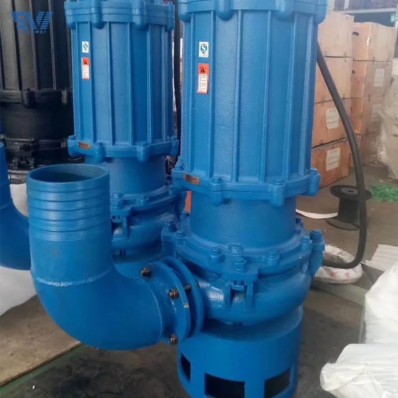 Pompe per fango per acque luride Pompe per liquami sommergibili Pompa per dragaggio di sabbia per acque luride pesante senza intasamento