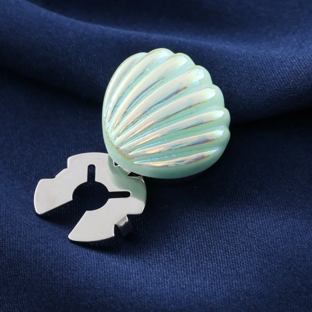 1PCS New Shell-Shaped Luxury Button Box Tortoise Snap Cap for Men Women High-End Premium Quality Stylish Fashion Accessory