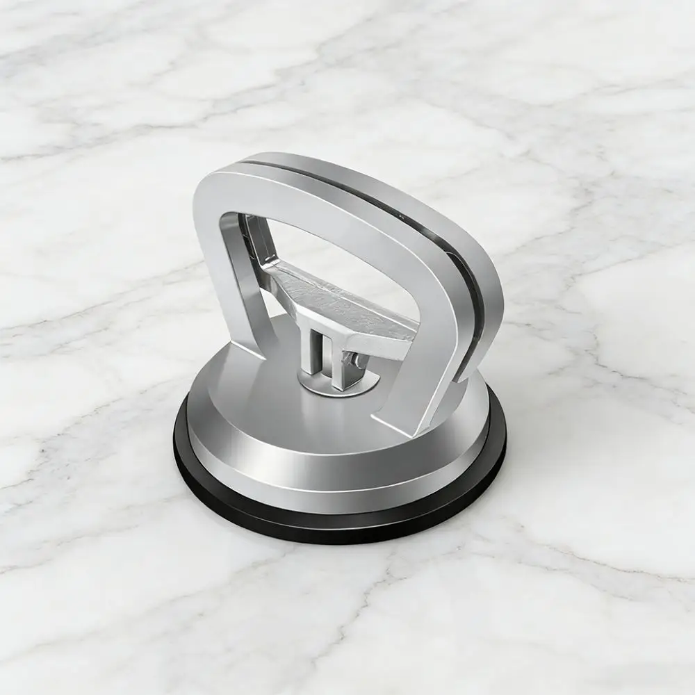 Strong Suction Vacuum Glass Suction Cup Lifting Bracket Heavy-Duty Glass Suction Cup Lifter Handle Floor Holder Aluminum Alloy